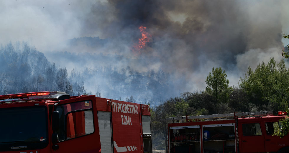 Τον πύρινο εφιάλτη ξαναζεί το Γραμματικό Ηλείας