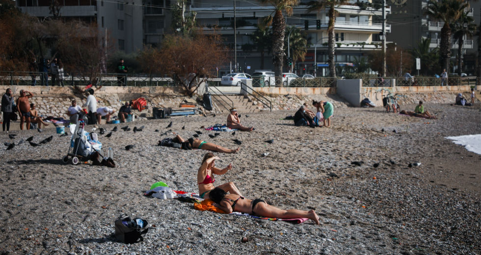 Θερμή εισβολή μέσα στο χειμώνα