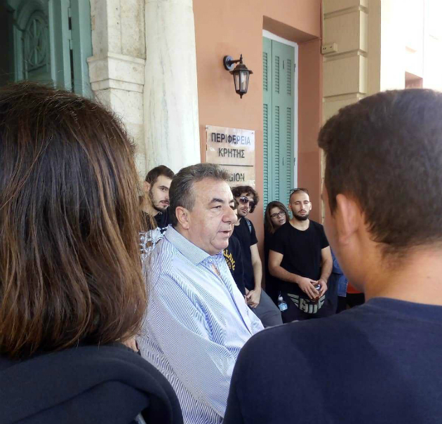 Κινητοποιήσεις φοιτητών σε Ηράκλειο και Χανιά