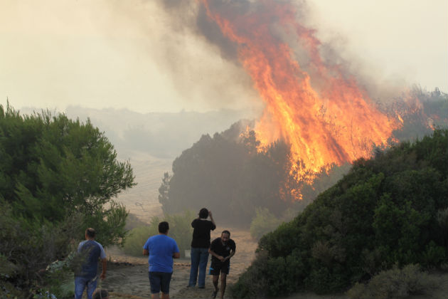 Η Αττική ακόμα καίγεται…