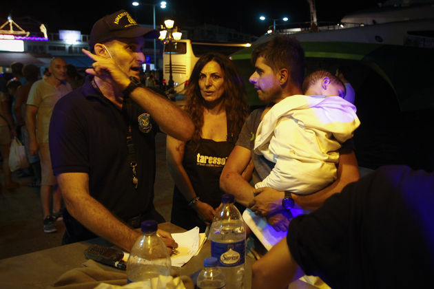 «Ακόμα και η θάλασσα έκαιγε»