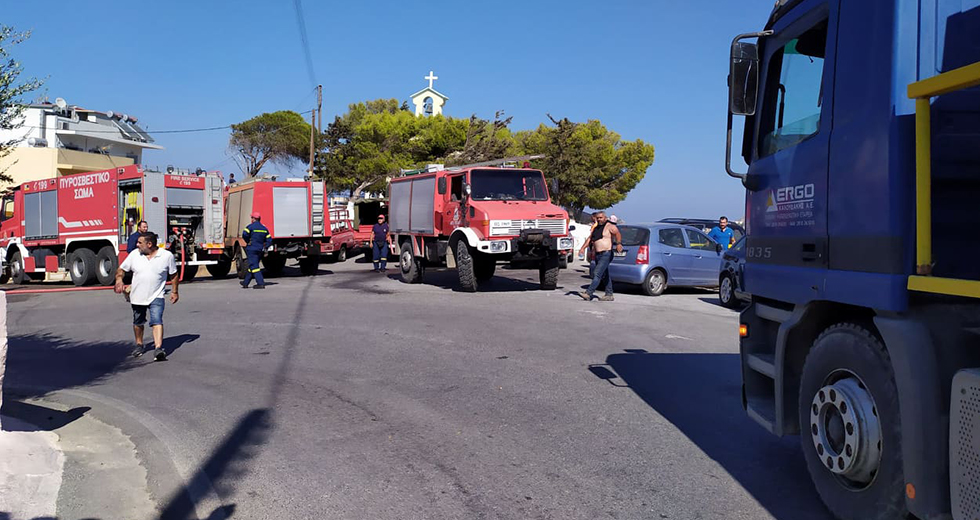 Έσβησε η φωτιά στην Αγία Πελαγία