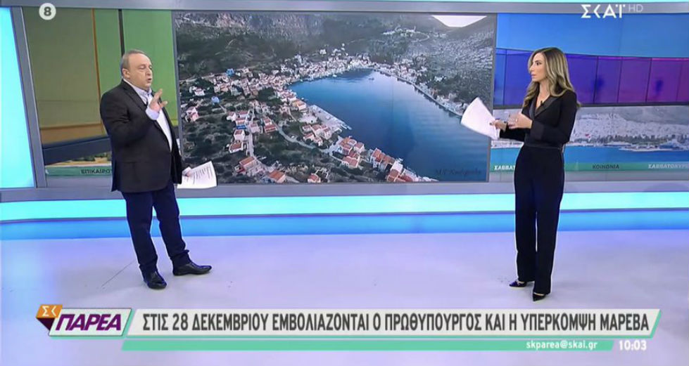 Ο «υπέρκομψος» Δημήτρης Καμπουράκης