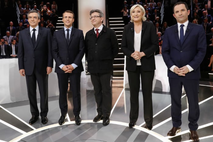 Στόχος η Λεπέν στο γαλλικό debate
