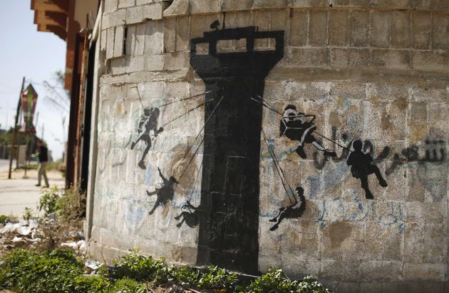 Ο Μπάνκσι επέστρεψε στη Γάζα