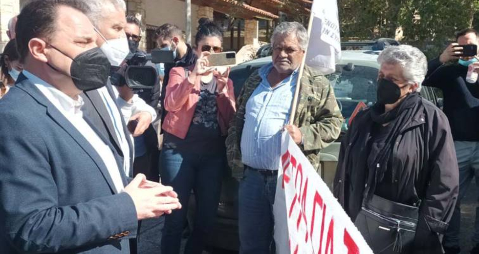 Γεωργαντάς-Χανιά: Βούληση της κυβέρνησης η στήριξη του πρωτογενούς τομέα
