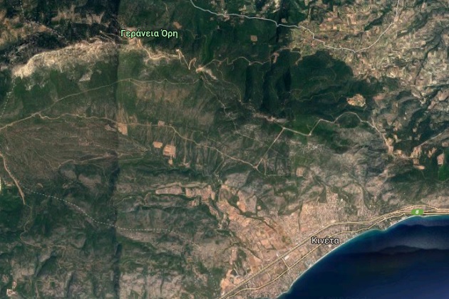 Μεγάλη πυρκαγιά στην Κινέτα
