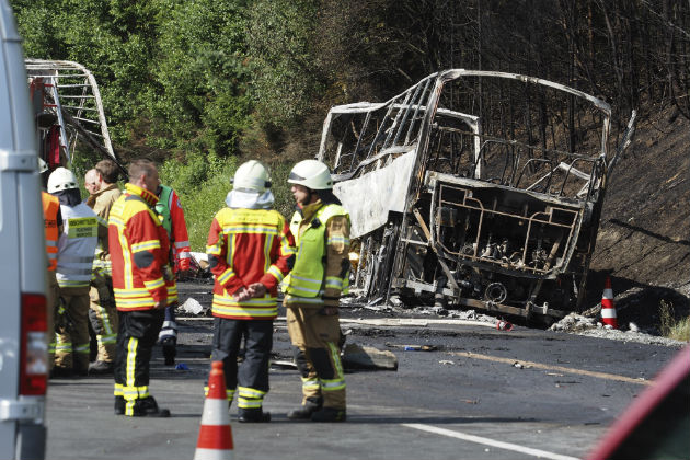 18 νεκροί σε τροχαίο στη Γερμανία
