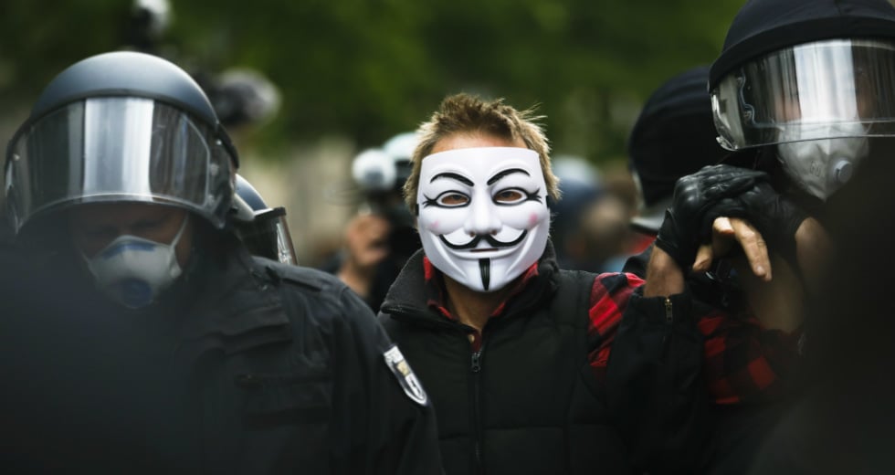 Διαδήλωση στο Βερολίνο κατά της καραντίνας