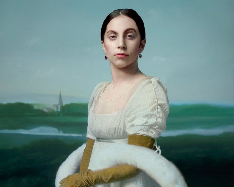 Η Lady Gaga μπήκε στο Λούβρο