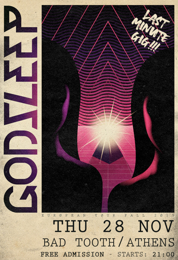 Godsleep last minute gig στην Αθήνα