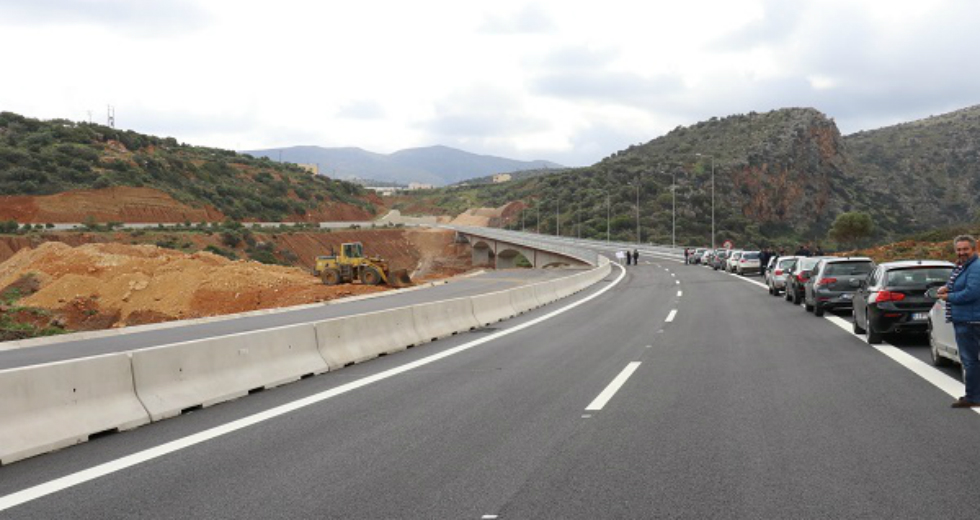 ΒΟΑΚ: Δόθηκε στην κυκλοφορία το τμήμα Χερσόνησος – Γούβες