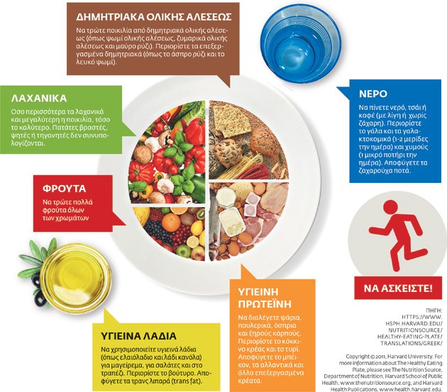 Το Πιάτο της Υγιεινής Διατροφής