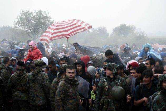 Αντιμέτωποι με τον φόβο, την πείνα και τώρα τη βροχή