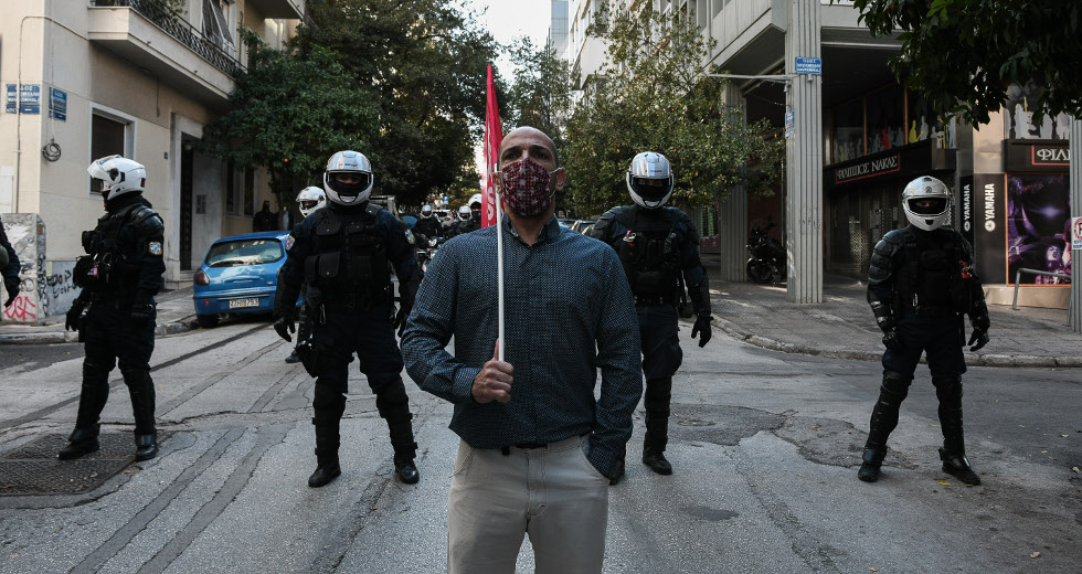 Ημέρα ντροπής με ωμή καταστολή και αστυνομοκρατία