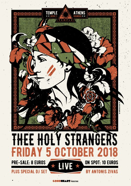 Μία άκρως αμερικάνικη βραδιά με τους Thee Holy Strangers