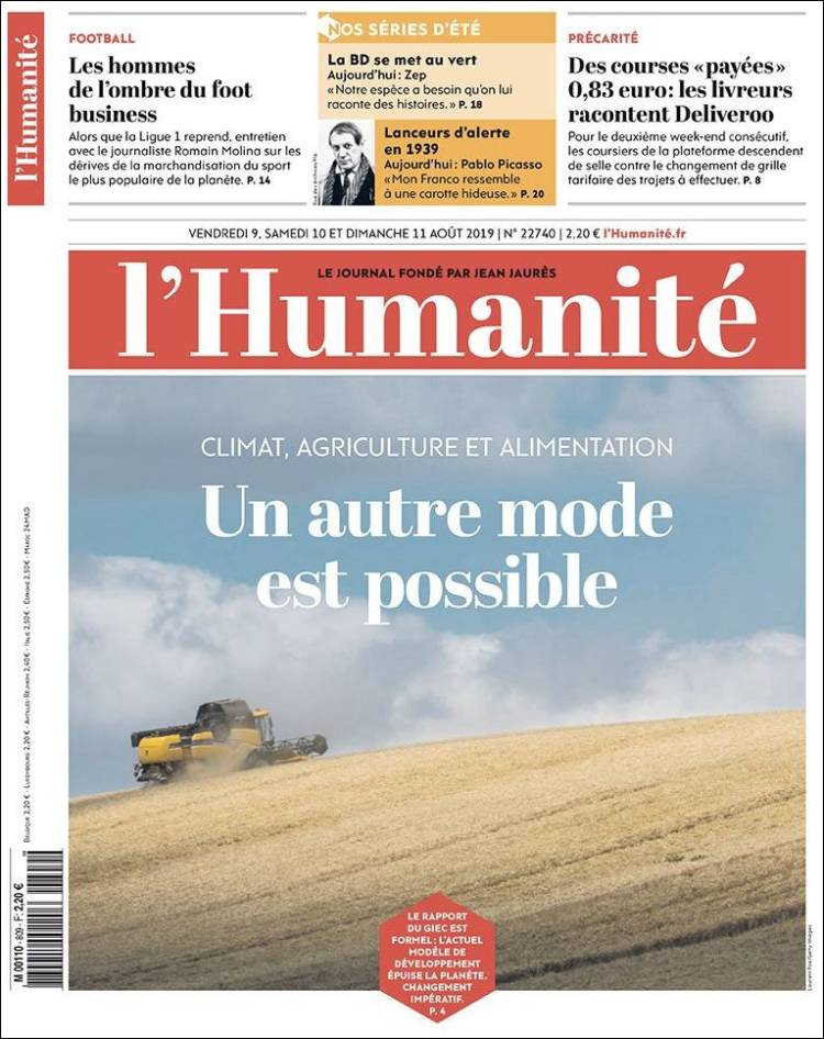 Ανασκόπηση διεθνούς Τύπου 9.8.2019