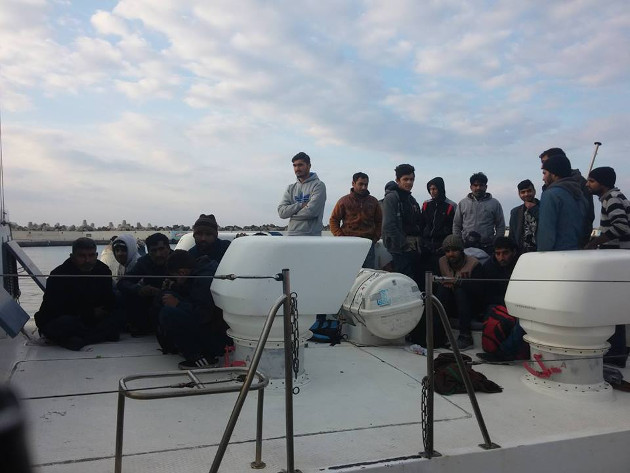 Ακυβέρνητο ιστιοφόρο με 42 μετανάστες στην Ιεράπετρα