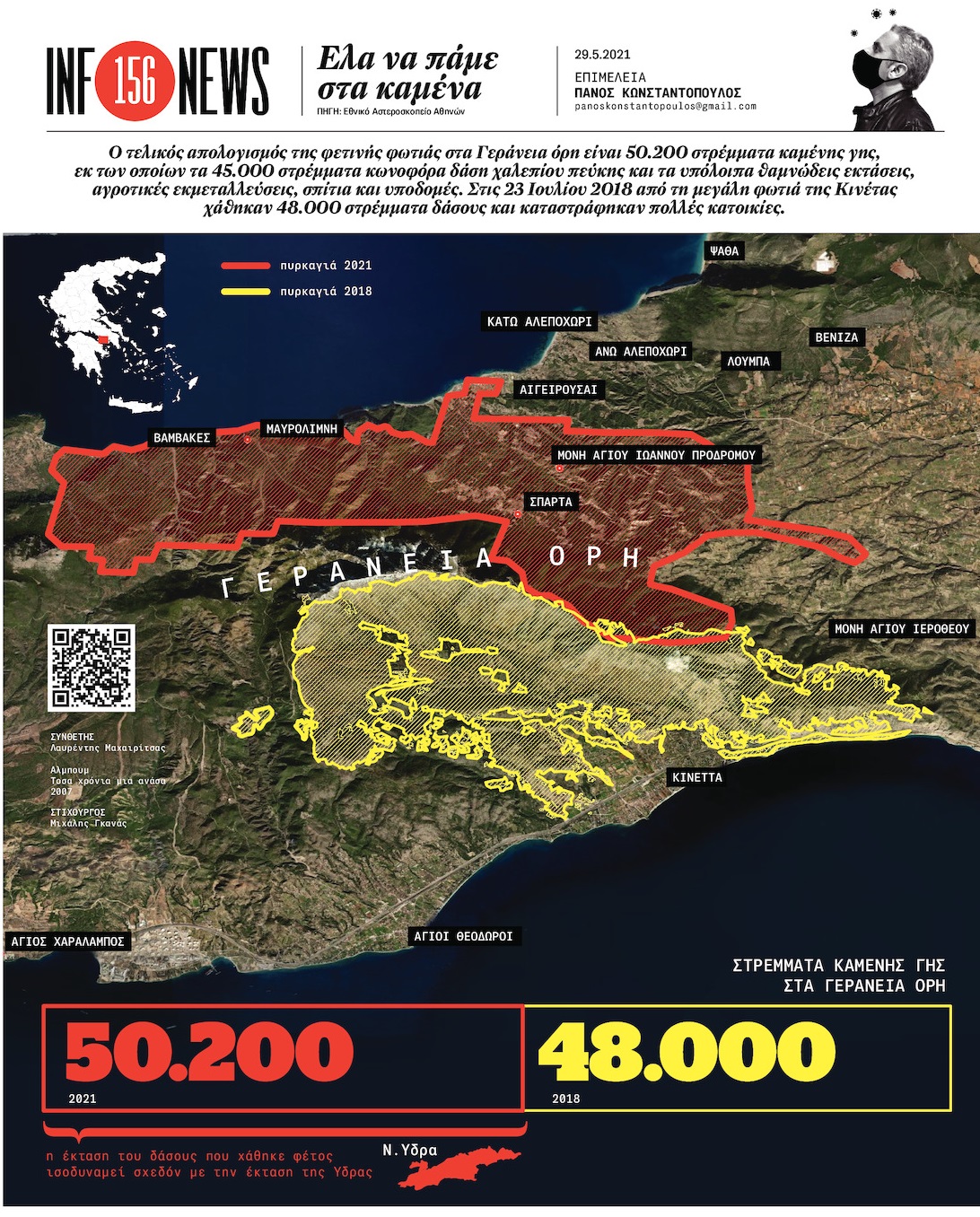 Infonews: Eλα να πάμε στα καμένα