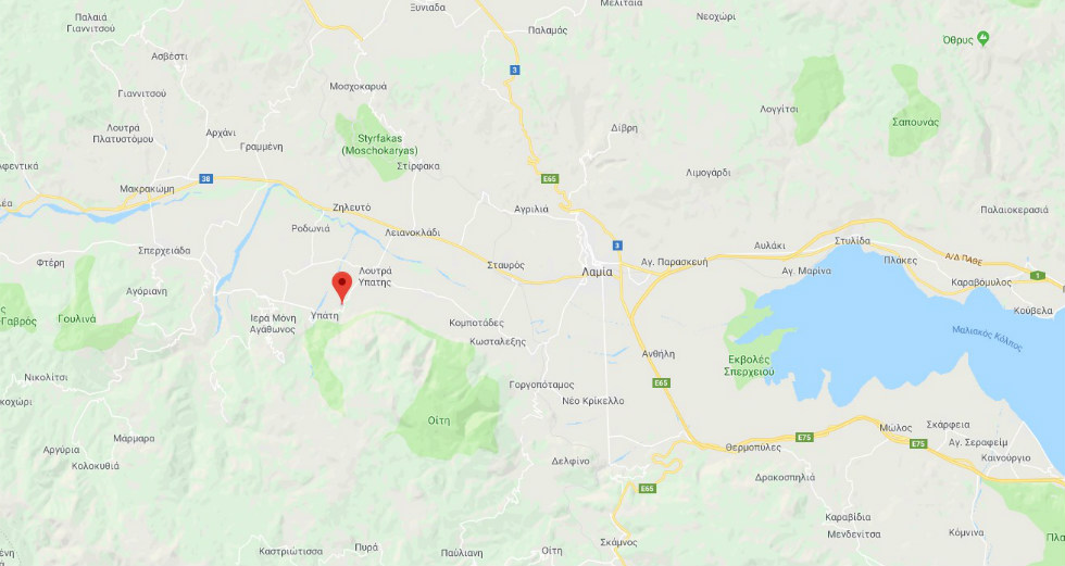 Πυρκαγιά στον Εθνικό Δρυμό της Οίτης