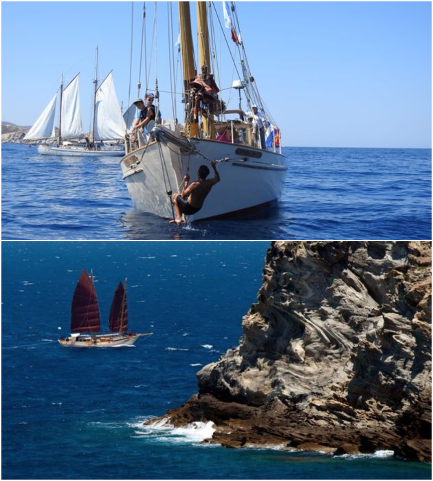 Θαλασσινό πανηγύρι στην Πάρο