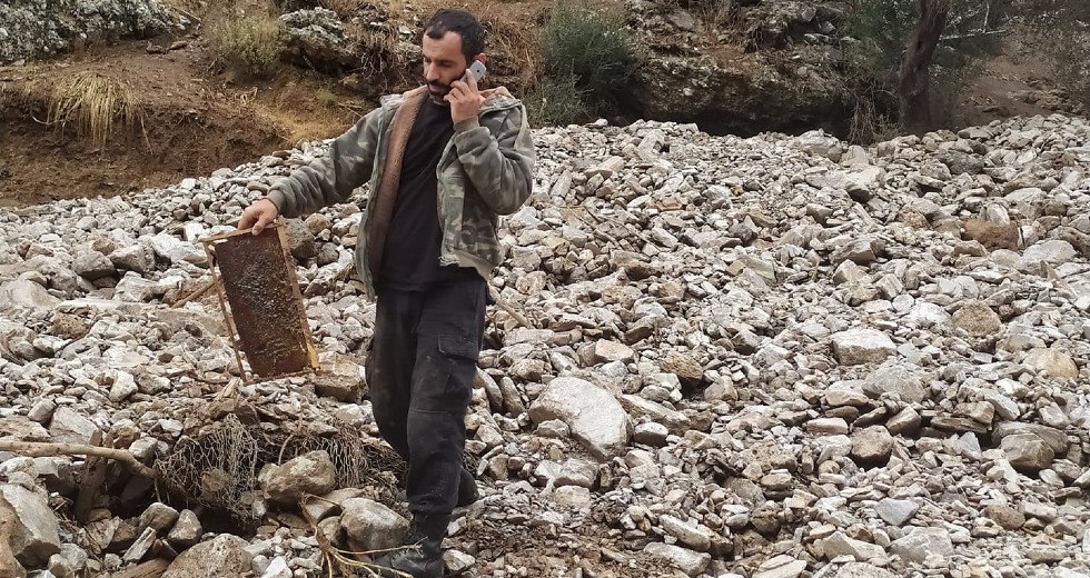 Καταιγίδες και κατολισθήσεις στην ανατολική Κρήτη
