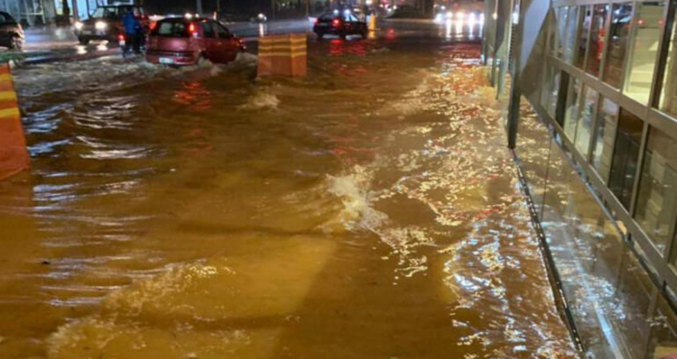 Σαρωτικό το πέρασμα της κακοκαιρίας στην Κρήτη
