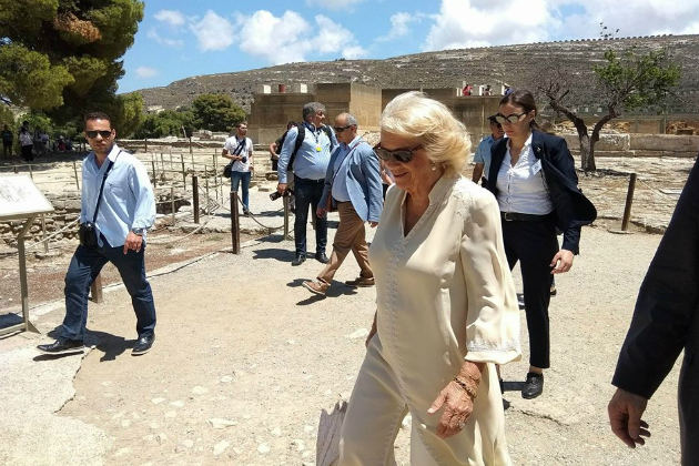 Ολοκληρώθηκε η επίσκεψη του Καρόλου και της Καμίλα στην Κρήτη