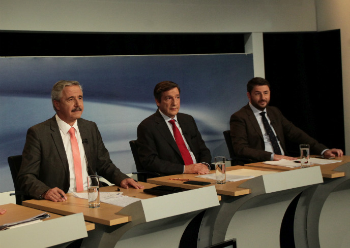 Εκατέρωθεν βολές και υποσχέσεις στο debate της Κεντροαριστεράς