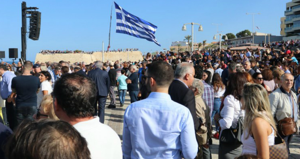 Με επίδειξη F-16 και φέτος ο εορτασμός του Αγίου Μηνά στο Ηράκλειο