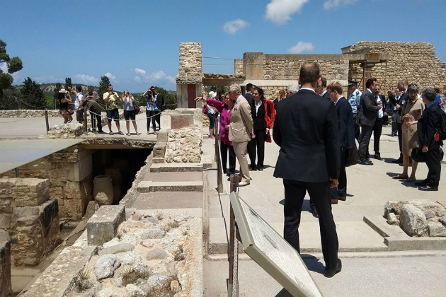Ολοκληρώθηκε η επίσκεψη του Καρόλου και της Καμίλα στην Κρήτη