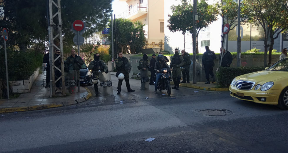 Εκκένωση της κατάληψης «Έπαυλης Κουβέλου» στο Μαρούσι