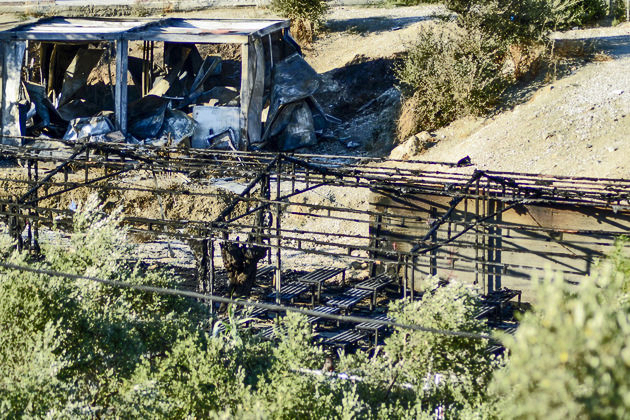 Εξέγερση και χημικά στη Μόρια