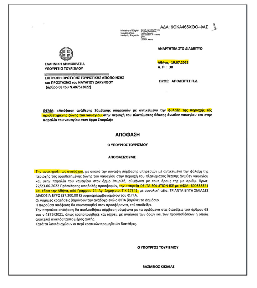 Φύλαξη «Ναυαγίου»: Το υπουργείο Τουρισμού και η Μέρα της Μαρμότας