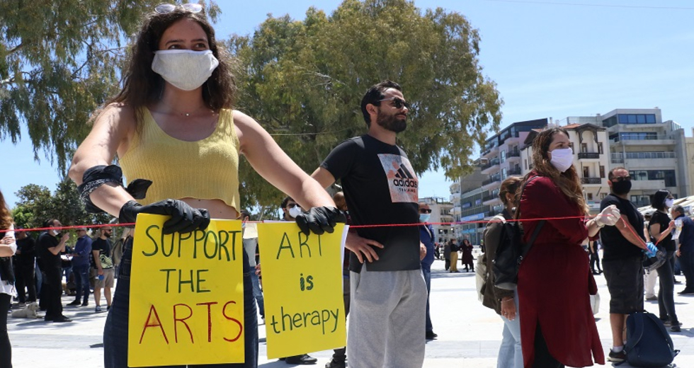 Κινητοποίηση καλλιτεχνών και στην Κρήτη – Ζητούν στήριξη από την Πολιτεία