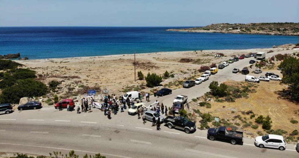 Χανιά: Διαδήλωσαν κατά της λειτουργίας γυψορυχείου