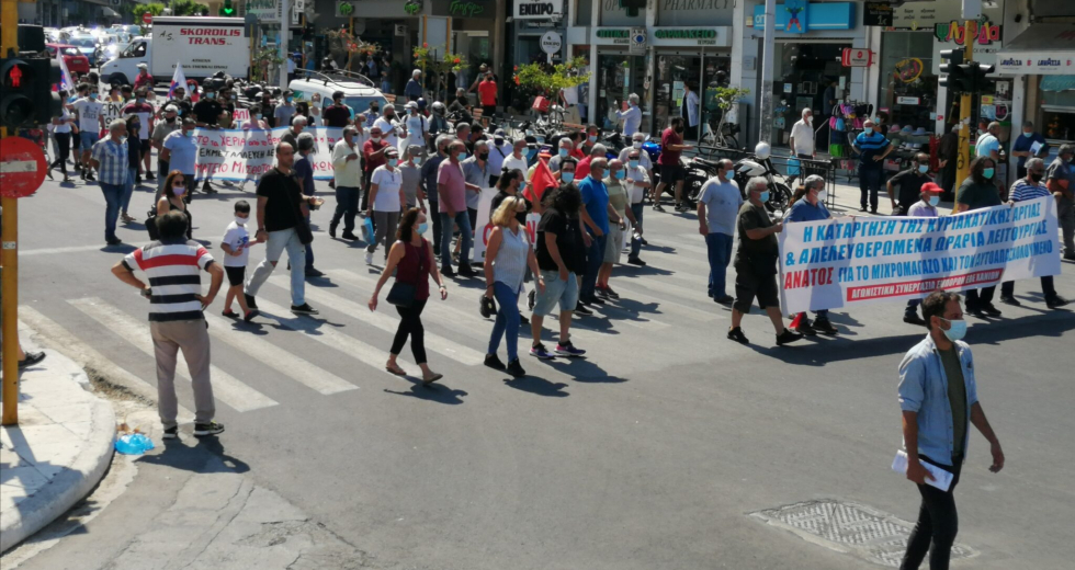 Συλλαλητήρια και στην Κρήτη – Μαζικό ΟΧΙ στο νέο εργασιακό νομοσχέδιο