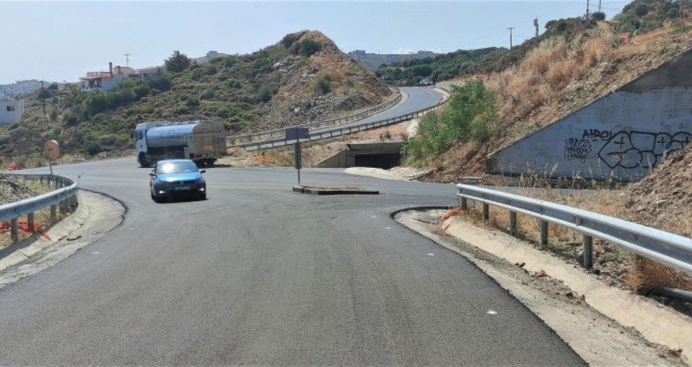 Ηράκλειο: Παραδόθηκε στην κυκλοφορία ο κόμβος της Αγίας Πελαγίας