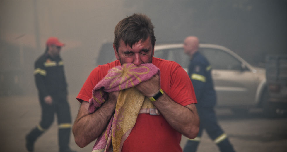 Συγκλονιστικές εικόνες από την εκκένωση του χωριού Κοντοδεσπότι