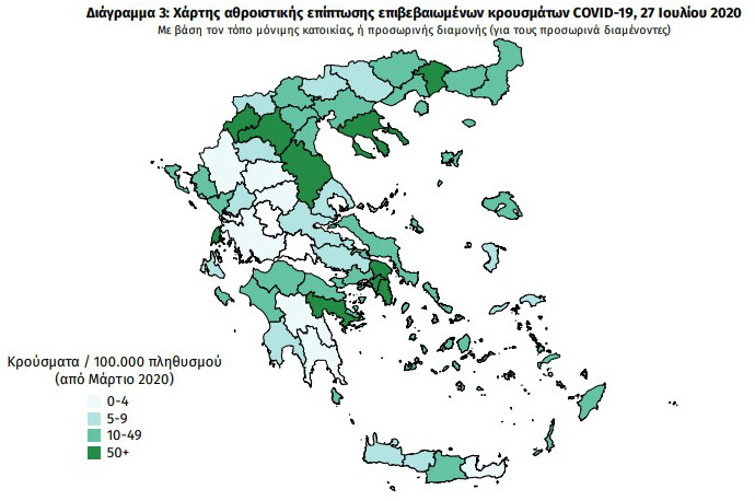 Ανησυχία για την εξάπλωση του κορονοϊού στην Αττική