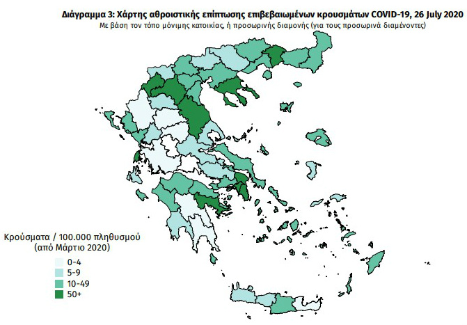 Επιβεβαιώνονται οι φόβοι για έξαρση της πανδημίας στην Ελλάδα
