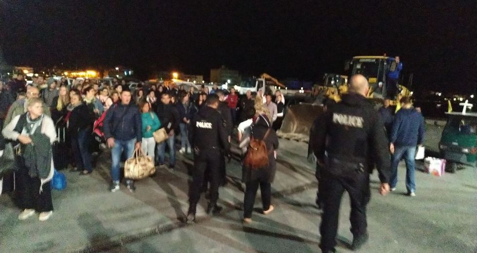 Ξενοφοβικό παραλήρημα στο λιμάνι της Κω