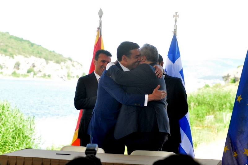 Έγραψαν ιστορία στις Πρέσπες