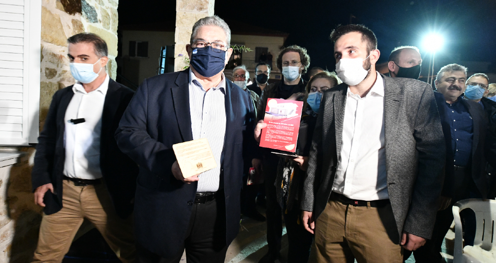 Κρήτη: Κάλεσμα συστράτευσης των πολιτών στο ΚΚΕ από τον Δ. Κουτσούμπα