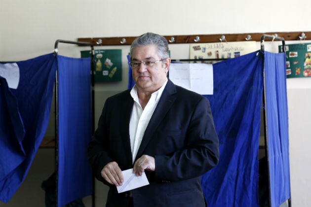 Οι αρχηγοί της ελάσσονος αντιπολίτευσης πάνω από την κάλπη