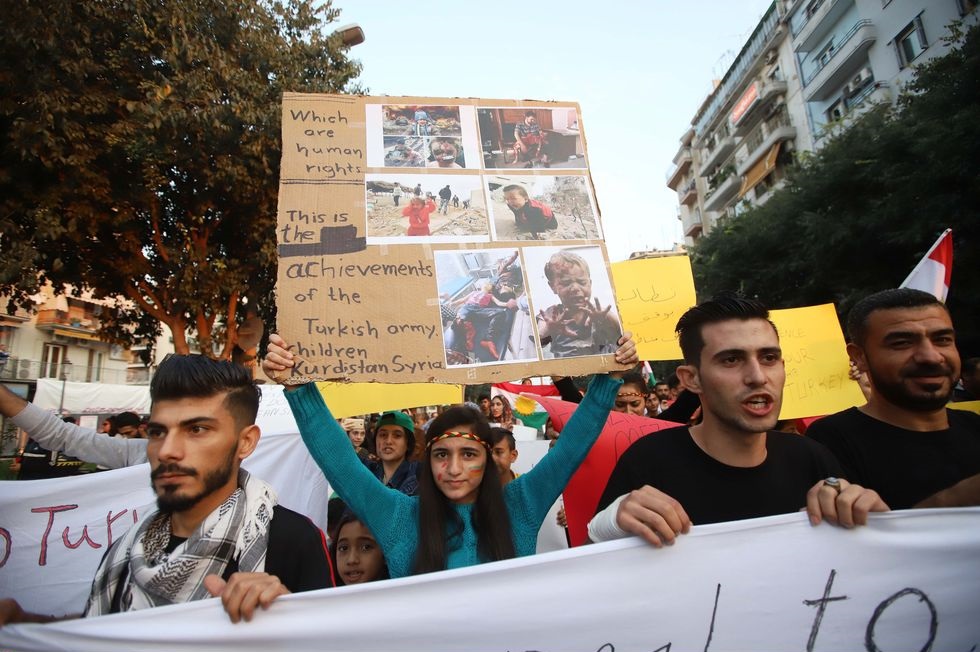 Αθήνα και Θεσσαλονίκη στο πλευρό των Κούρδων