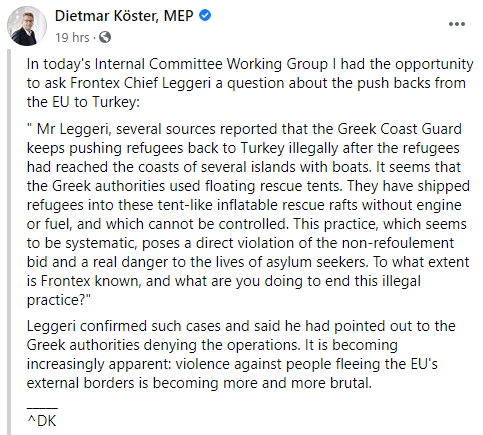 Αδειασμα της Ελλάδας από Frontex