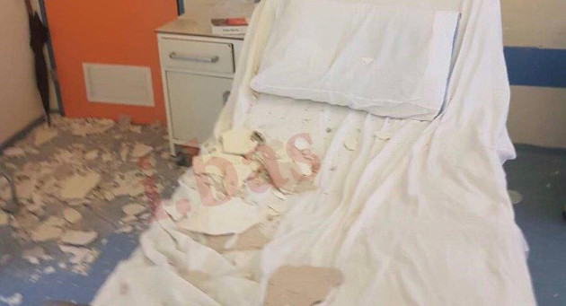 Πέφτουν σοβάδες στο Γενικό Κρατικό Νίκαιας
