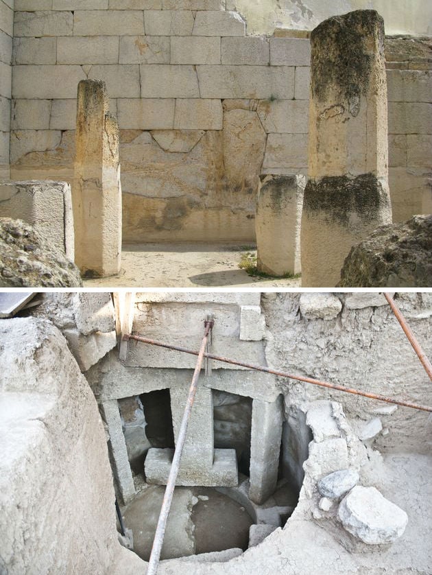 Στο φως η αρχαία κρήνη στα Μέγαρα