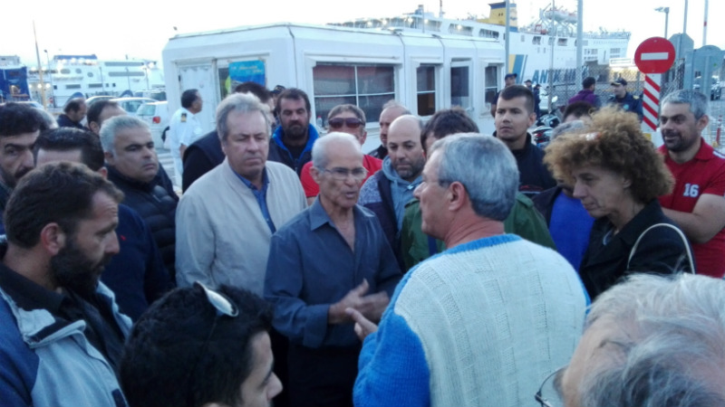 Εληξε η απεργία, αναχωρούν το βράδυ τα πλοία από την Κρήτη